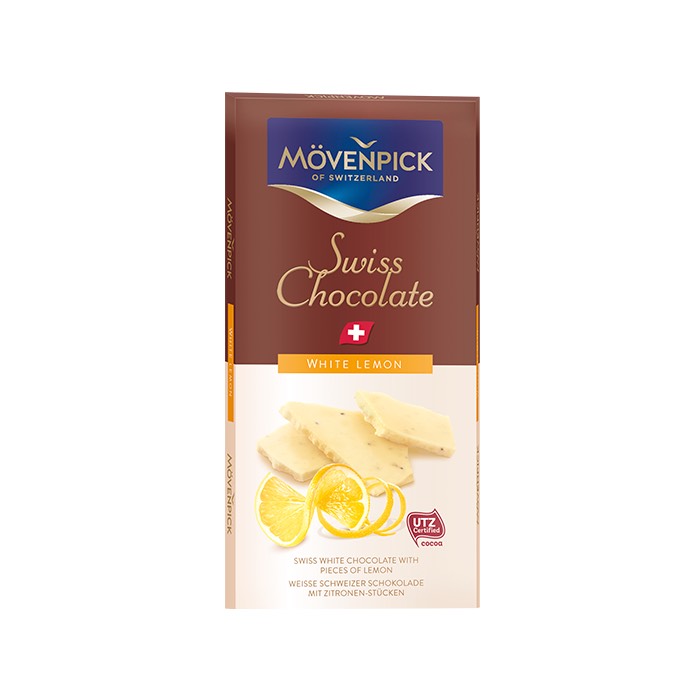 Movenpick Chocolate White Lemon - شوكولاتة بيضاء بالليمون