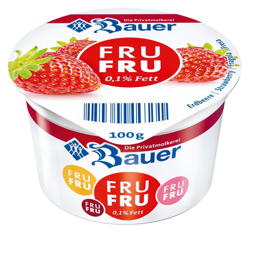 FRU FRU Strawberry Yoghurt - لبن زبادي بالفراولة